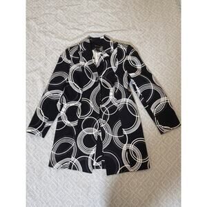 Vintage Retro Grace Dane Lewis Long Coat Size 8P